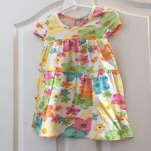 Nwt Sara Sara neon dress 18m 2t or 4t